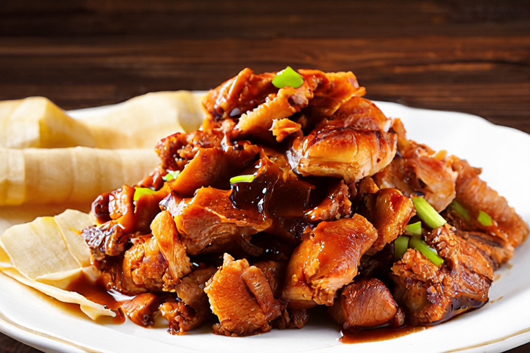 Cantonese Style Braised Chicken with Dried Mandarin Peel