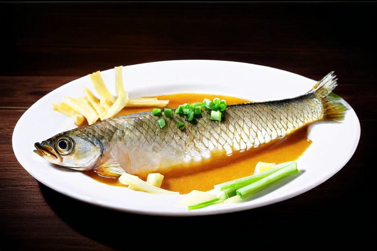 Classic Cantonese Steamed Sea Bass with Ginger and Scallion 1 Classic Cantonese Steamed Sea Bass with Ginger and Scallion