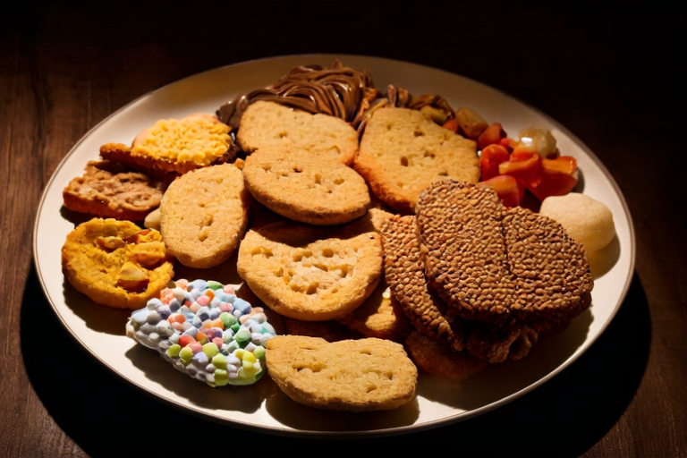 Crunchy Delights: A Medley of Snacks Platter