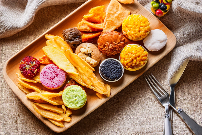 Crunchy Delights: A Symphony of Snacks Platter