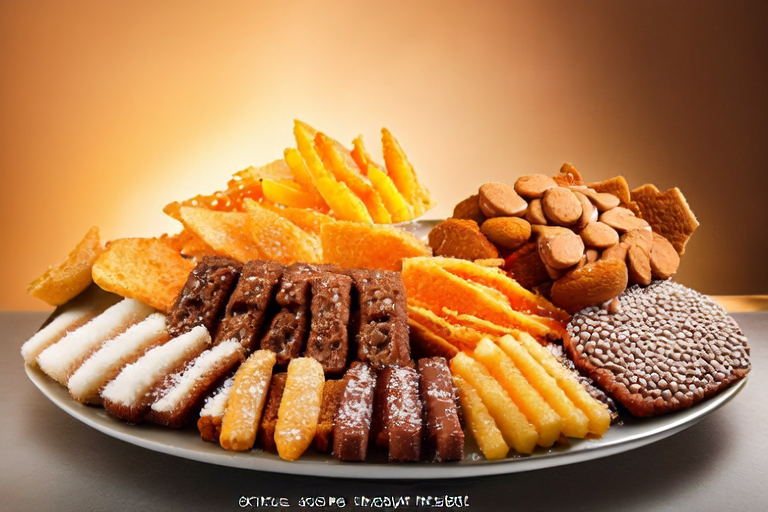 Crunchy Delights: A Symphony of Snacks Platter