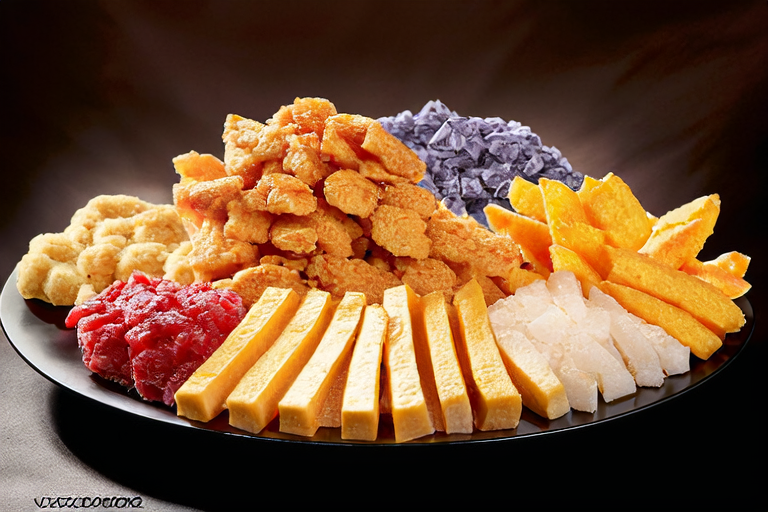 Crunchy Delights: A Symphony of Snacks Platter