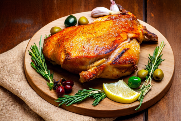 Dinner Delight: Aromatic Herb Grilled Chicken Feast