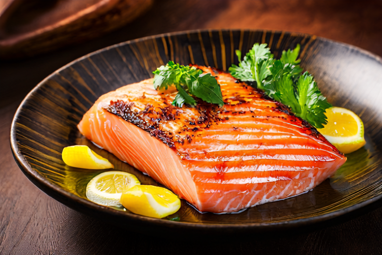 Dinner Delight: Grilled Salmon with Herb Butter