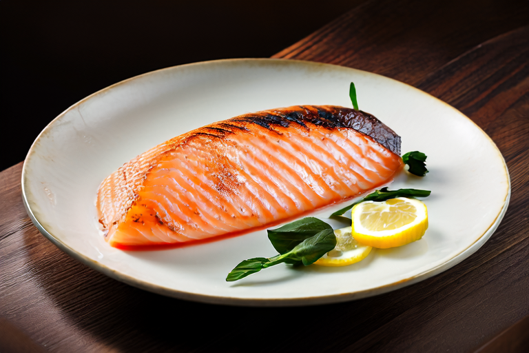 Dinner Delight: Grilled Salmon with Herb Butter