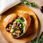 Dinner Delight: Spinach and Mushroom Stuffed Chicken Breast 3 Dinner Delight: Spinach and Mushroom Stuffed Chicken Breast