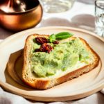 Elegant Afternoon Tea Avocado Toast with Creamy Herb Spread
