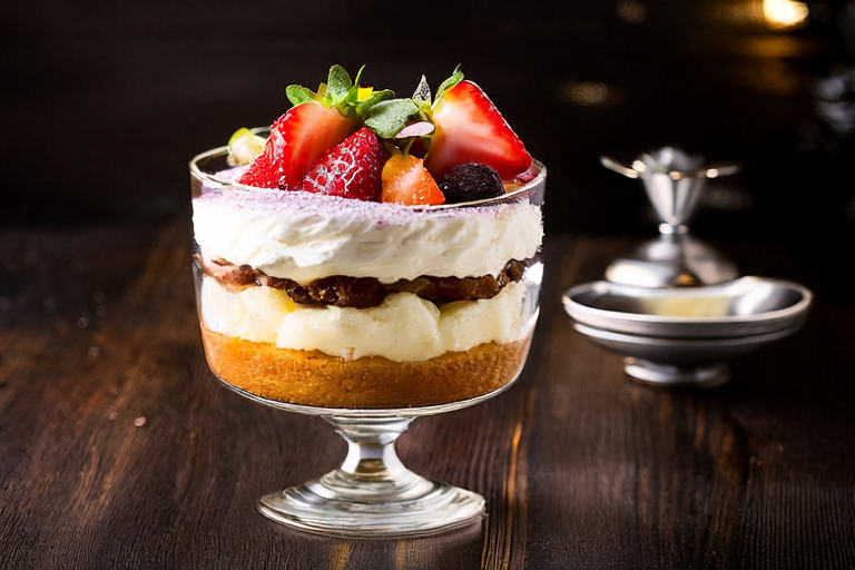 Elegant Afternoon Tea Trifle