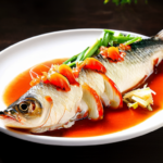 Exploring the Delicacy of Jiangsu Cuisine: Steamed Sea Bass with Crab Roe 3 Exploring the Delicacy of Jiangsu Cuisine: Steamed Sea Bass with Crab Roe