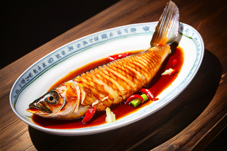 Exploring the Flavors of Anhui: A Traditional Braised Mandarin Fish Delight