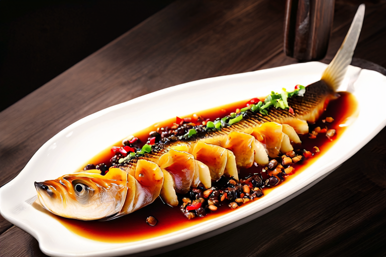 Exploring the Flavors of Anhui: Braised Mandarin Fish with Fermented Black Beans