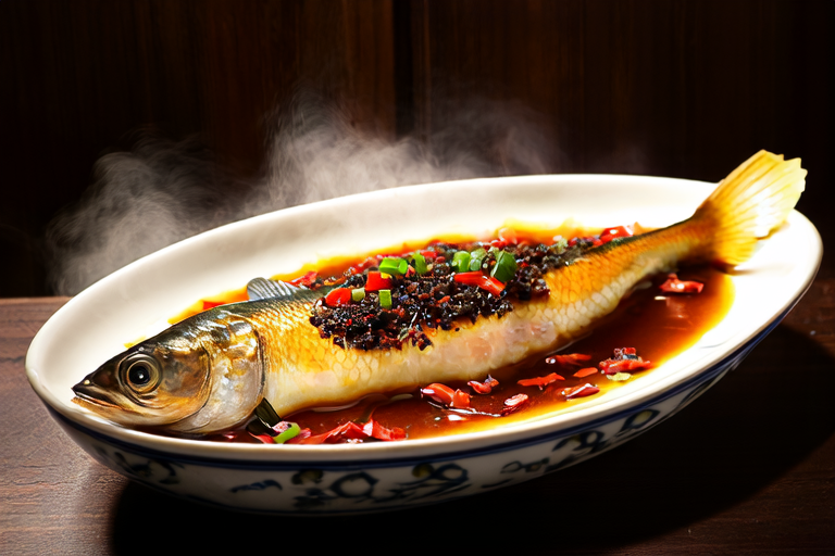 Exploring the Flavors of Anhui: Braised Mandarin Fish with Fermented Black Beans
