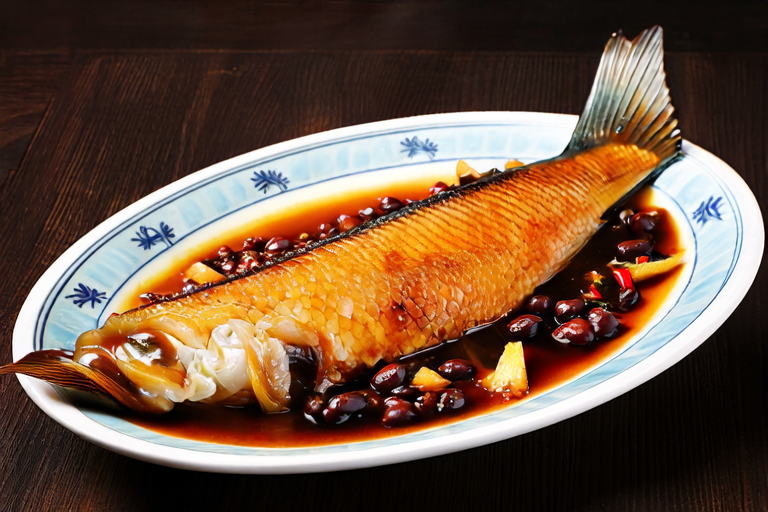 Exploring the Flavors of Anhui: Braised Mandarin Fish with Fermented Black Beans