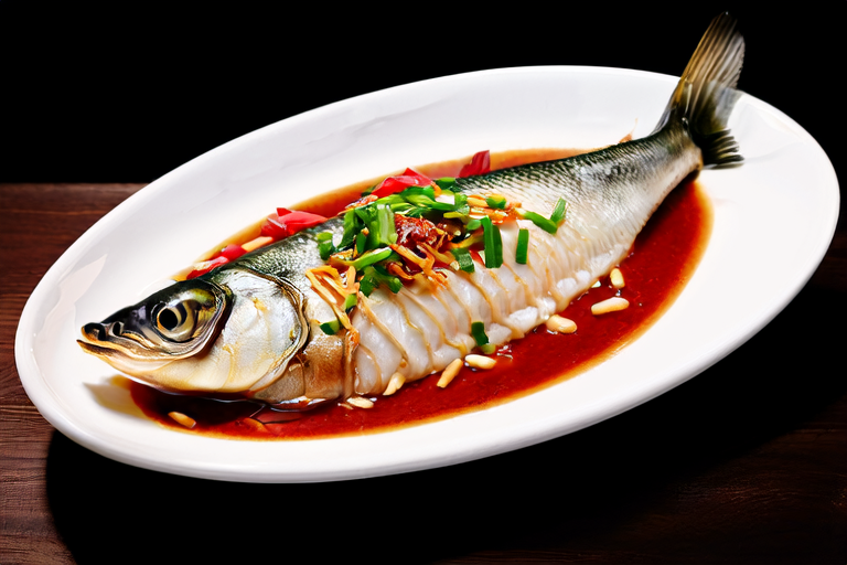 Exploring the Flavors of Canton: A Traditional Steamed Sea Bass Dish
