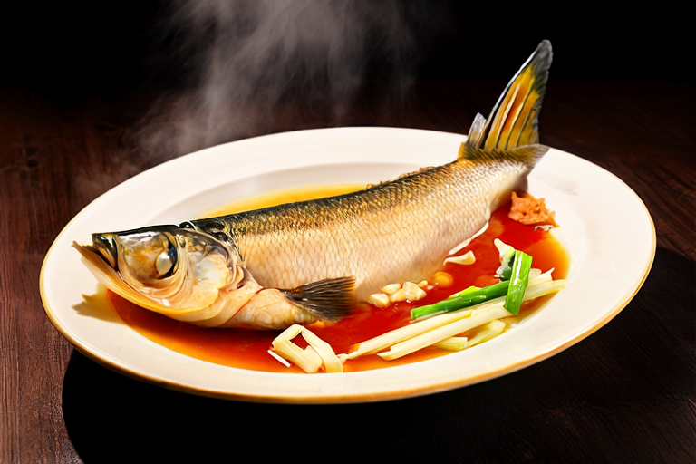 Exploring the Flavors of Canton: A Traditional Steamed Sea Bass Dish