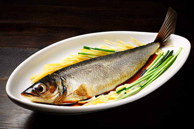Exploring the Flavors of Canton: Steamed Sea Bass with Ginger and Scallion