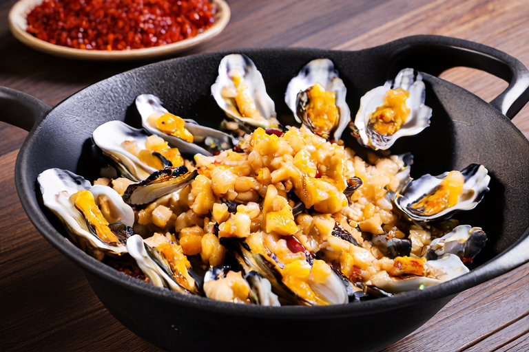 Exploring the Flavors of Fujian: A Delightful Seafood Oyster Stir-fry