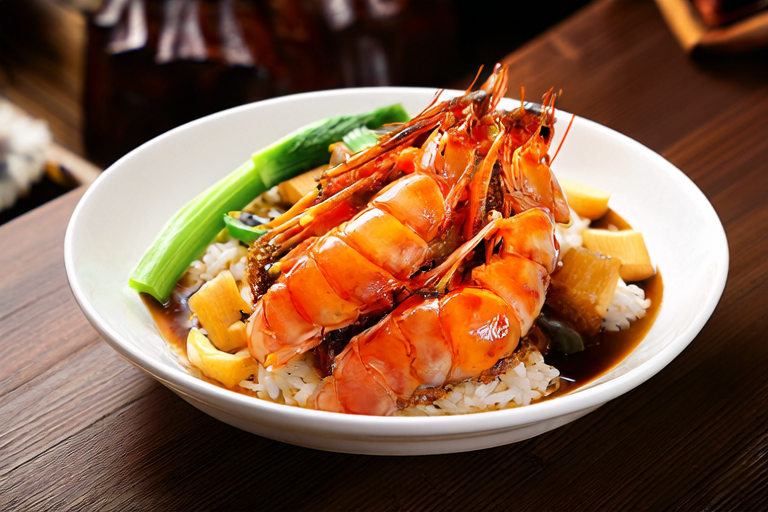 Exploring the Flavors of Shandong: Classic Braised Prawns with Vegetables