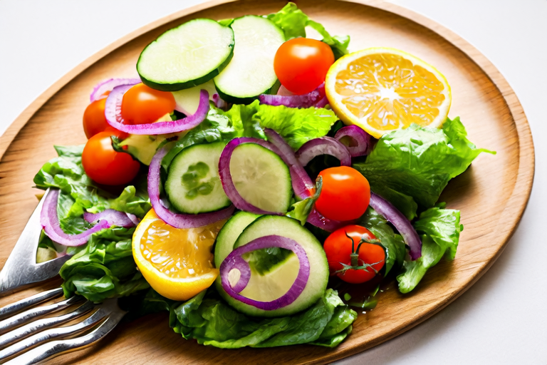 Fresh Summer Salad with Citrus Vinaigrette 1 Fresh Summer Salad with Citrus Vinaigrette