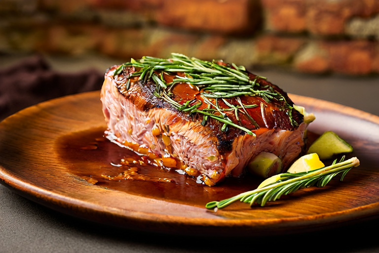 Grilled Meat Delight with Herb Marinade