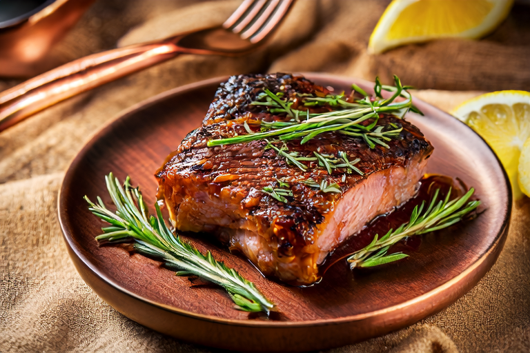 Grilled Meat Delight with Herb Marinade