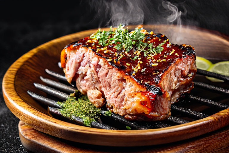 Grilled Meat Delight with Spicy Herb Rub