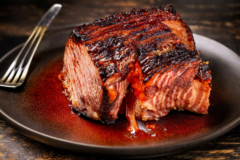 Grilled Meat Delight with Spicy Herb Rub