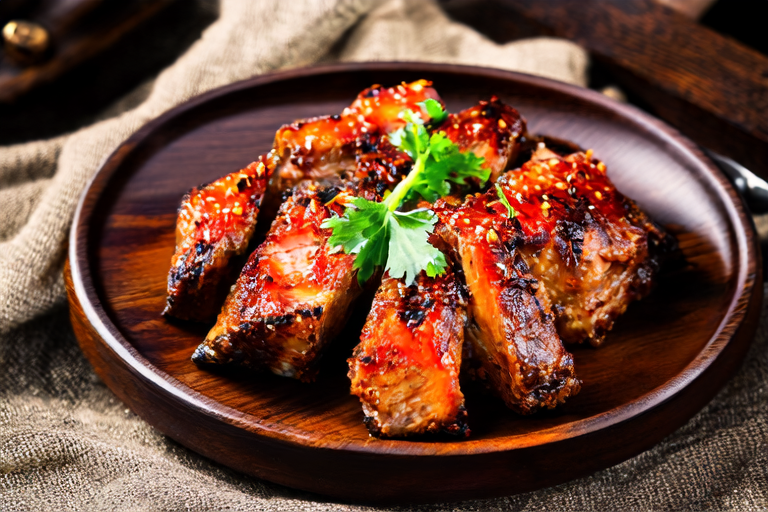 Grilled Meat Delight with Spicy Marinade