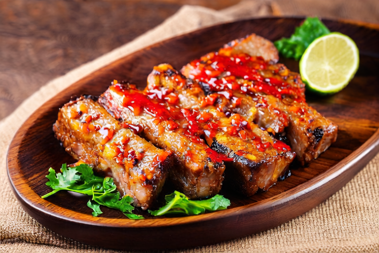 Grilled Meat Delight with Spicy Marinade