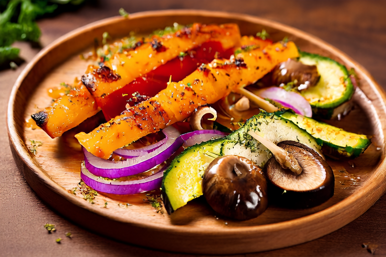 Grilled Vegetable Delight Platter