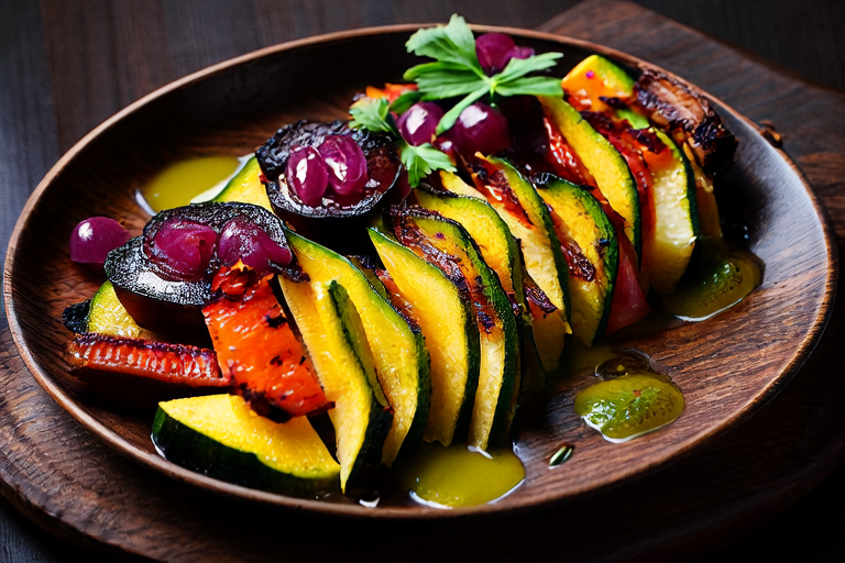 Grilled Vegetable Platter Feast