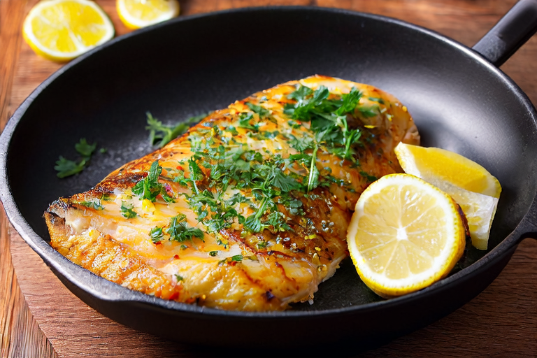 Homestyle Comfort: Pan-Seared Fish with Simple Herb Butter