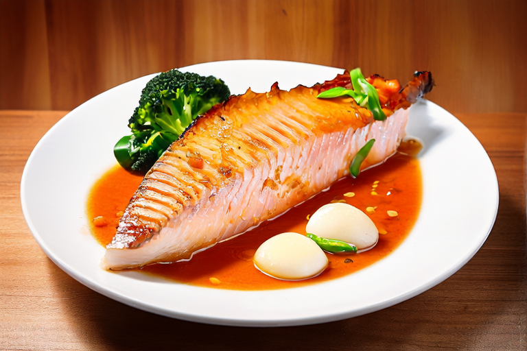 Homestyle Comfort: Pan-Seared Salmon with Garlic Butter Sauce