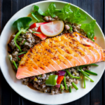 Lunch Delight: Pan-Seared Salmon with Quinoa Salad 3 Lunch Delight: Pan-Seared Salmon with Quinoa Salad