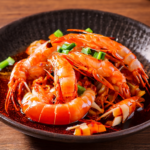 Sautéed River Shrimp in Zhejiang Style 3 Sautéed River Shrimp in Zhejiang Style