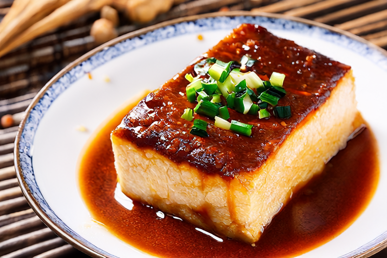 Savoring the Essence: A Traditional Jiangsu Style Braised Tofu Delight