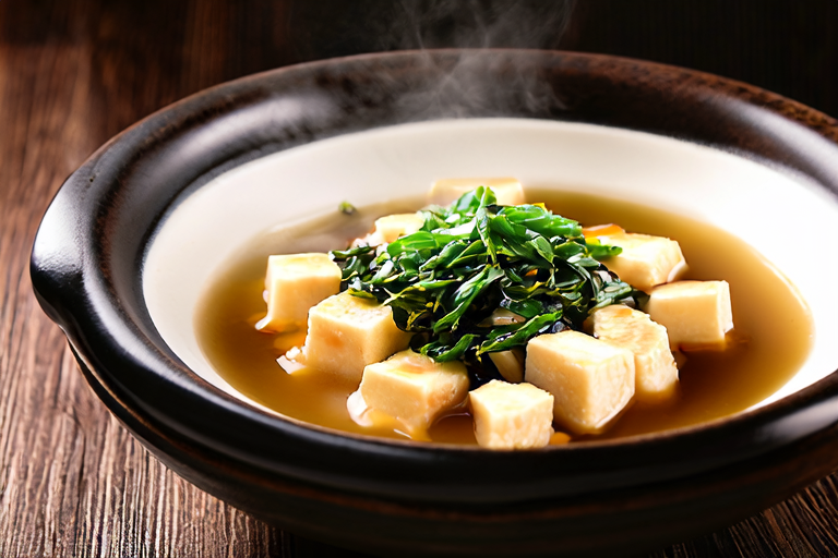 Savoring the Essence of Zhejiang: Silken Tofu with Longjing Tea Leaves
