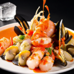 Savory Seafood Medley with Spicy Garlic Sauce