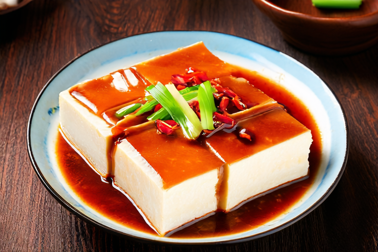 Soothing Braised Tofu in Jiangsu Style Sauce