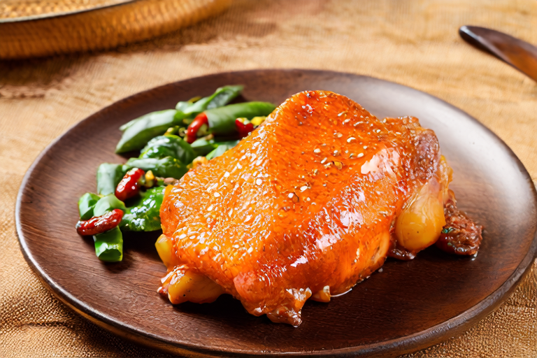 Spicy Sichuan Mandarinsicle Chicken Delight