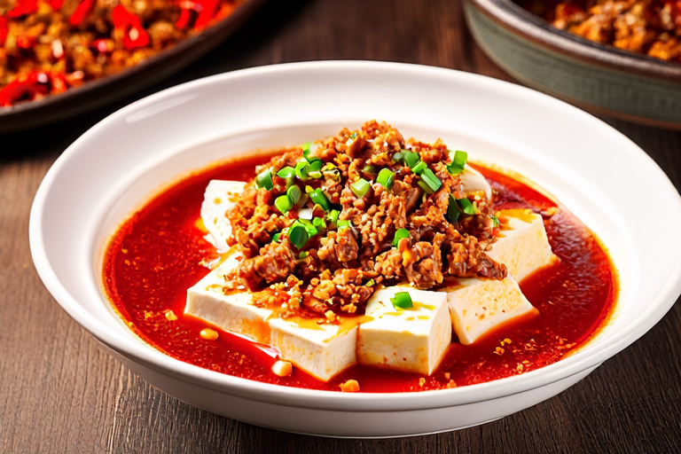 Spicy Sichuan Style Mapo Tofu Delight