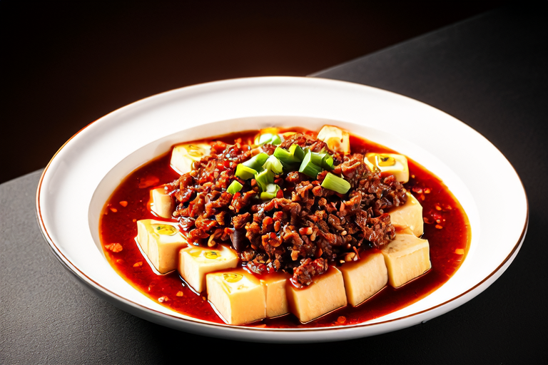 Spicy Sichuan Style Mapo Tofu Explosion