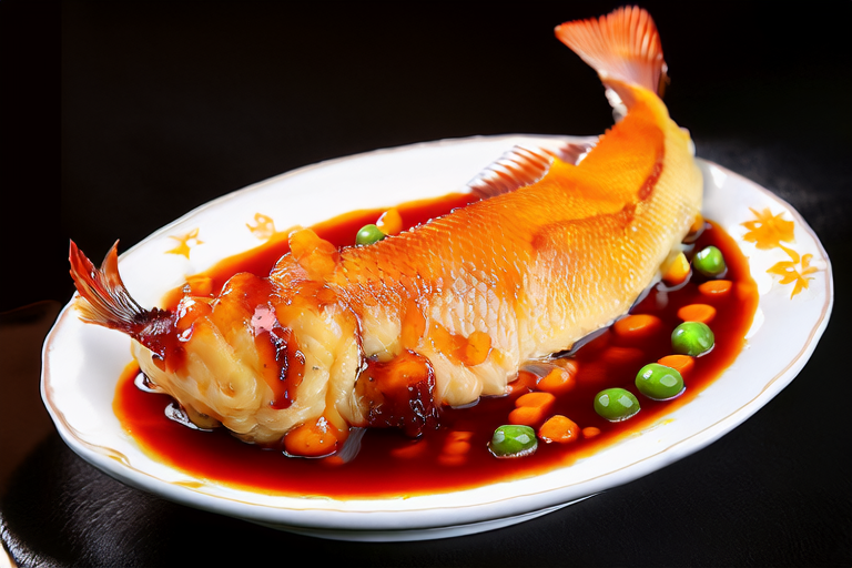 Suzhou Style Braised Mandarin Fish