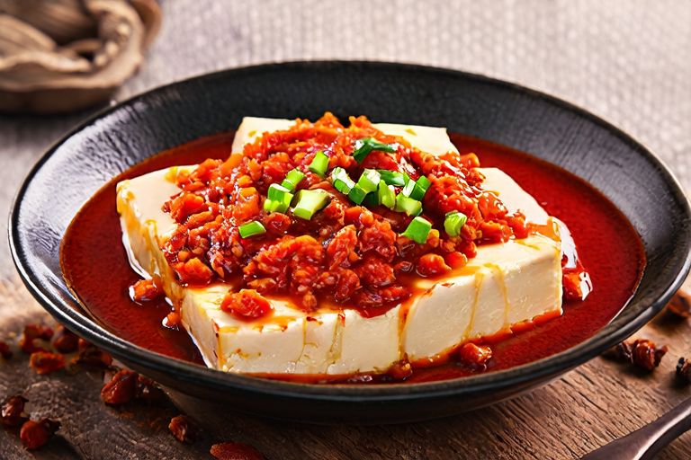 Tender Tofu in Hot Chili Sauce: A Classic Hunan Delicacy