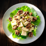Whimsical Waldorf Salad with Crunchy Walnuts and Sweet Apples