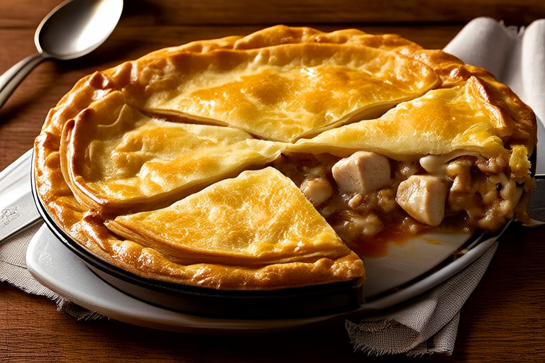 Comfort in Every Bite: Homemade Chicken Pot Pie