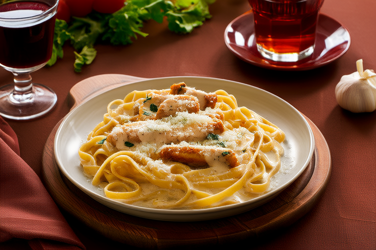 Creamy Chicken Alfredo Family Favorite