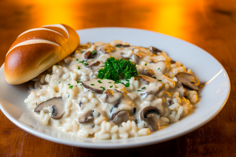 Creamy Mushroom Risotto