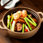 Delicious Stewed Bamboo Shoots with Dried Shrimp and Sausage 3 Delicious Stewed Bamboo Shoots with Dried Shrimp and Sausage