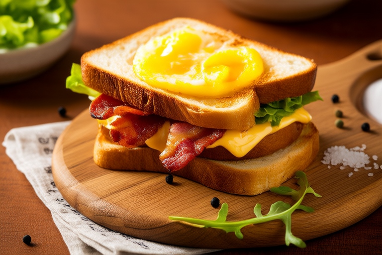 Eggy-Bread Paradise: The Ultimate Breakfast Sandwich